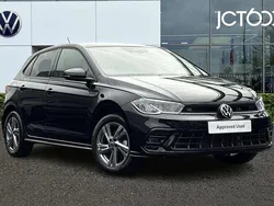Black Used 2025 VW Polo R-line Hatchback | £22,195 (Fair price)