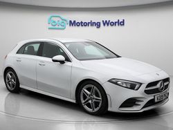 White Used 2019 Mercedes A180 AMG line Hatchback | £13,410 (Fair price)