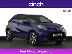 Blue Used 2023 Toyota Aygo Hatchback | £15,399 (Fair price)