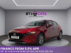 Red Used 2021 Mazda 3 Hatchback | £13,585 (Super price)