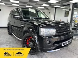 Black Used 2009 Land Rover Range Rover Sport HSE SUV | £10,500 (Fair price)