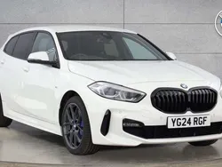 White Used 2024 BMW 118 M Sport Hatchback | £27,104 (Fair price)