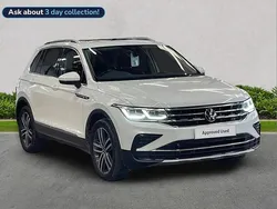 White Used 2022 VW Tiguan Elegance SUV | £27,049 (Fair price)