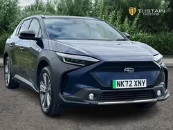 Dark blue mica Used 2022 Subaru Solterra SUV | £29,999 (Expensive)