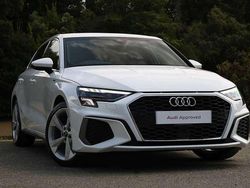 White Used 2023 Audi A3 S-Line Hatchback | £19,995 (Fair price)