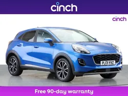 Blue Used 2021 Ford Puma Titanium SUV | £14,449 (Good price)