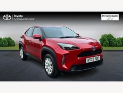 Red Used 2023 Toyota Yaris Hybrid Hatchback | £20,187 (A bit pricey)