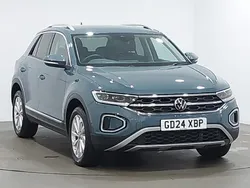 Blue Used 2024 VW T-Roc Style SUV | £24,698 (Fair price)