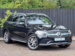 Black Used 2021 Mercedes GLC300 AMG Line Premium Plus SUV | £31,998 (Good price)