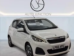 White Used 2016 Peugeot 108 Active Hatchback | £6,399 (Fair price)
