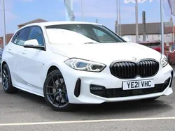 White Used 2021 BMW 118 M Sport Hatchback | £19,112 (A bit pricey)