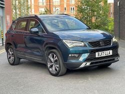 Blue Used 2017 Seat Ateca Ecomotive SUV | £7,995 (Fair price)