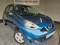 Blue Used 2013 Nissan Micra Visia Hatchback | £2,000 (Fair price)