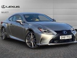 Silver Used 2017 Lexus RC300h Coupe | £21,295 (Fair price)