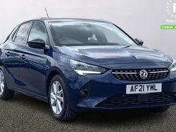 Blue Used 2021 Vauxhall Corsa Elite Hatchback | £13,499 (Good price)