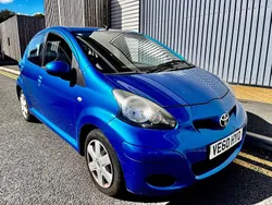 Blue Used 2010 Toyota Aygo Hatchback | £1,485 (Good price)