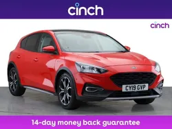 Red Used 2019 Ford Focus Active X Hatchback | £11,389 (Fair price)