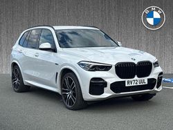 White Used 2022 BMW X5 M Sport SUV | £49,499 (Fair price)