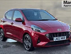Red Used 2022 Hyundai i10 Premium Hatchback | £14,433 (Fair price)