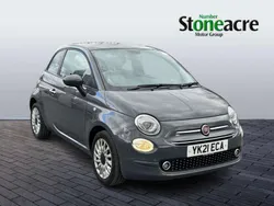 Grey Used 2021 Fiat 500 Lounge Hatchback | £8,490 (Good price)