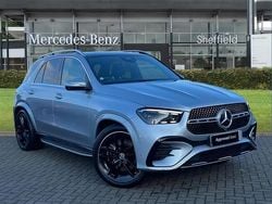 Silver Used 2025 Mercedes GLE450 AMG AMG line SUV | £68,985 (Fair price)