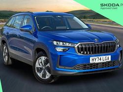 Race blue metallic Used 2024 Skoda Kodiaq SE SUV | £31,840 (Expensive)