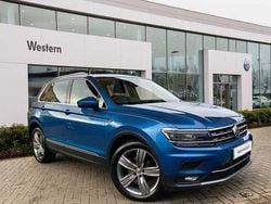 Blue Used 2020 VW Tiguan SEL SUV | £17,898 (Fair price)