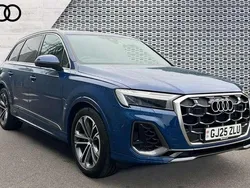 Blue Used 2025 Audi Q7 S-Line SUV | £56,159 (Expensive)