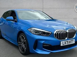 Blue Used 2021 BMW 118 M Sport Hatchback | £20,298 (Fair price)