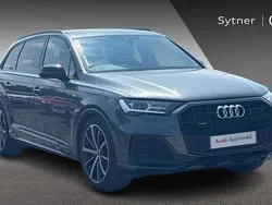 Grey Used 2022 Audi Q7 Black Edition SUV | £46,500 (Fair price)