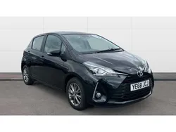 Black Used 2018 Toyota Yaris Hatchback | £8,257 (Good price)