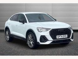 Glacier white Used 2025 Audi Q3 Black Edition SUV | £35,695 (Fair price)