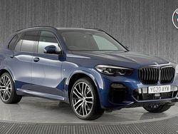 Blue Used 2020 BMW X5 M Sport SUV | £41,999 (Expensive)