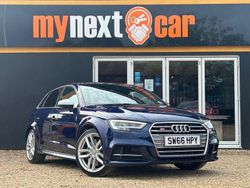 Blue Used 2016 Audi S3 Design Hatchback | £13,495 (Fair price)