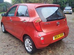 Red Used 2014 Kia Picanto Hatchback | £4,495 (Fair price)