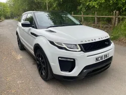 White Used 2016 Land Rover Range Rover evoque HSE Dynamic SUV | £13,990 (Fair price)