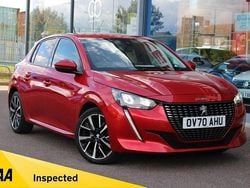 Red Used 2020 Peugeot 208 Allure Premium Hatchback | £11,795 (Fair price)