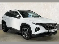 White Used 2022 Hyundai Tucson Ultimate SUV | £22,999 (Fair price)