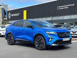 Twotone metallic summit blue with diamond black roof Used 2024 Renault Rafale Iconic Esprit Alpine SUV | £31,980 (Expensive)