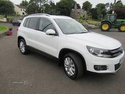 White Used 2014 VW Tiguan Match SUV | £8,300 (Fair price)