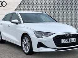 White Used 2025 Audi A3 e-tron Sport Hatchback | £26,621 (Fair price)