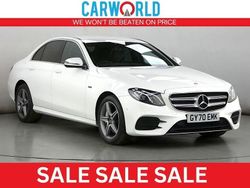 White Used 2020 Mercedes E300 AMG line Sedan | £16,990 (Super price)