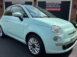Green Used 2014 Fiat 500 Lounge Hatchback | £4,299 (Fair price)