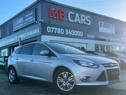Silver Used 2014 Ford Focus Titanium Hatchback | £5,290 (Fair price)