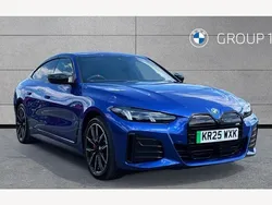 Blue Used 2025 BMW i4 Shadowline Sedan | £52,993 (Good price)
