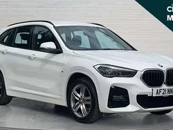White Used 2021 BMW X1 M Sport SUV | £20,964 (Fair price)