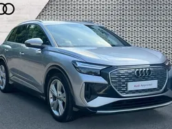 Silver Used 2021 Audi Q4 e-tron S-Line SUV | £20,442
