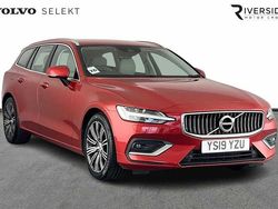 Fusion red Used 2019 Volvo V60 Inscription Estate | £15,450 (Fair price)