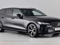Onyx black Used 2021 Volvo V60 R-Design Estate | £18,995 (Good price)