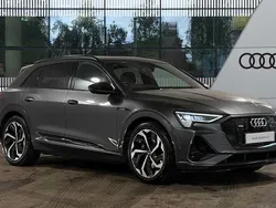Grey Used 2021 Audi e-tron Black Edition SUV | £25,999 (Fair price)